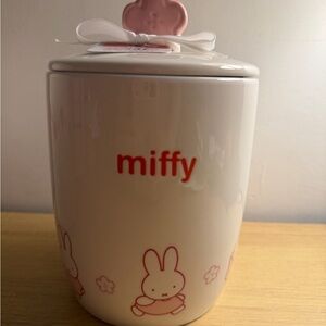 Miffy Sakura Collection Ceramic Container with Lid 🌸🐰
